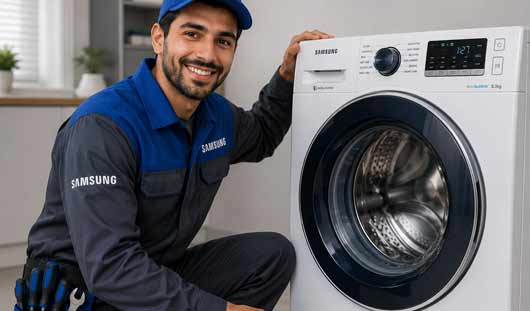 خشک کردن فرش ماشینی در نمایندگی سامسونگ آمل 